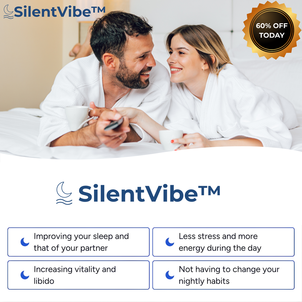 SilentVibe™ Adjustable  Anti-Snoring Mouthpiece